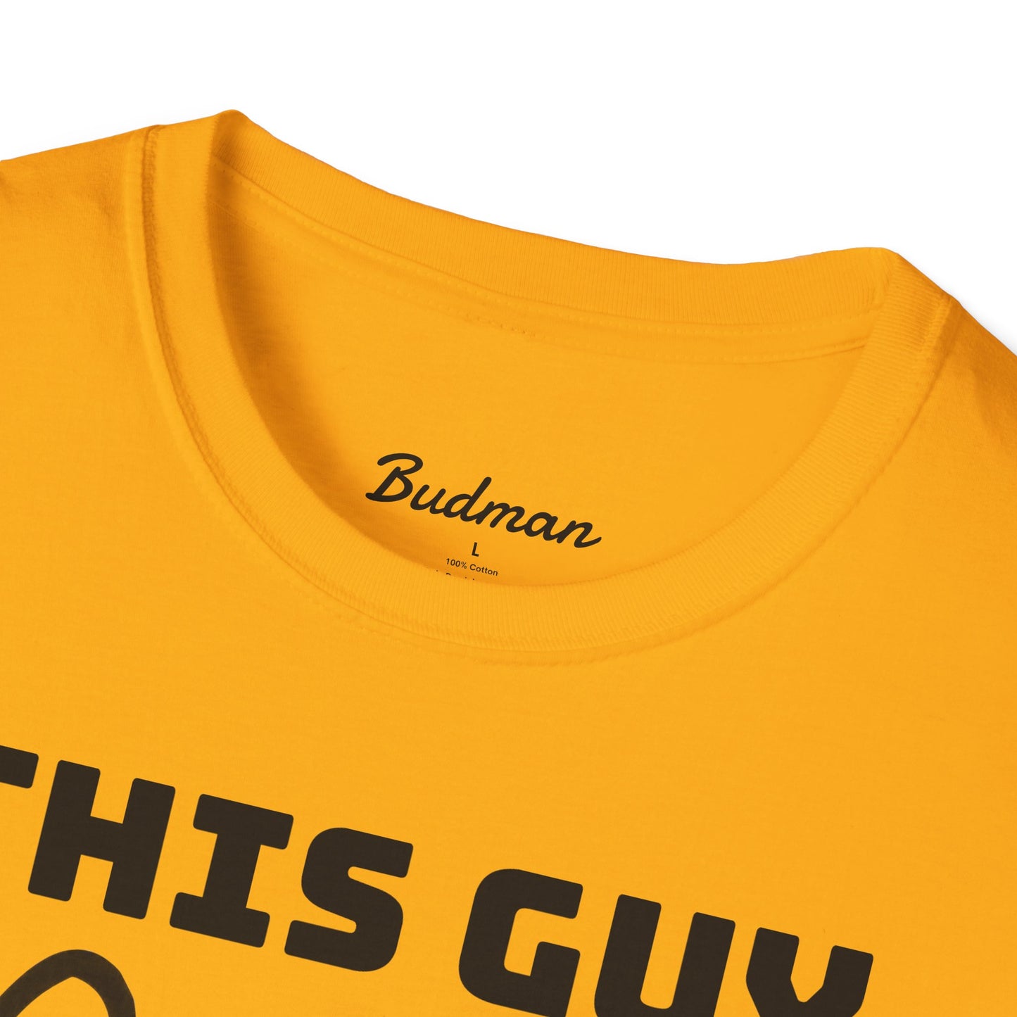 This guy needs bud Tee