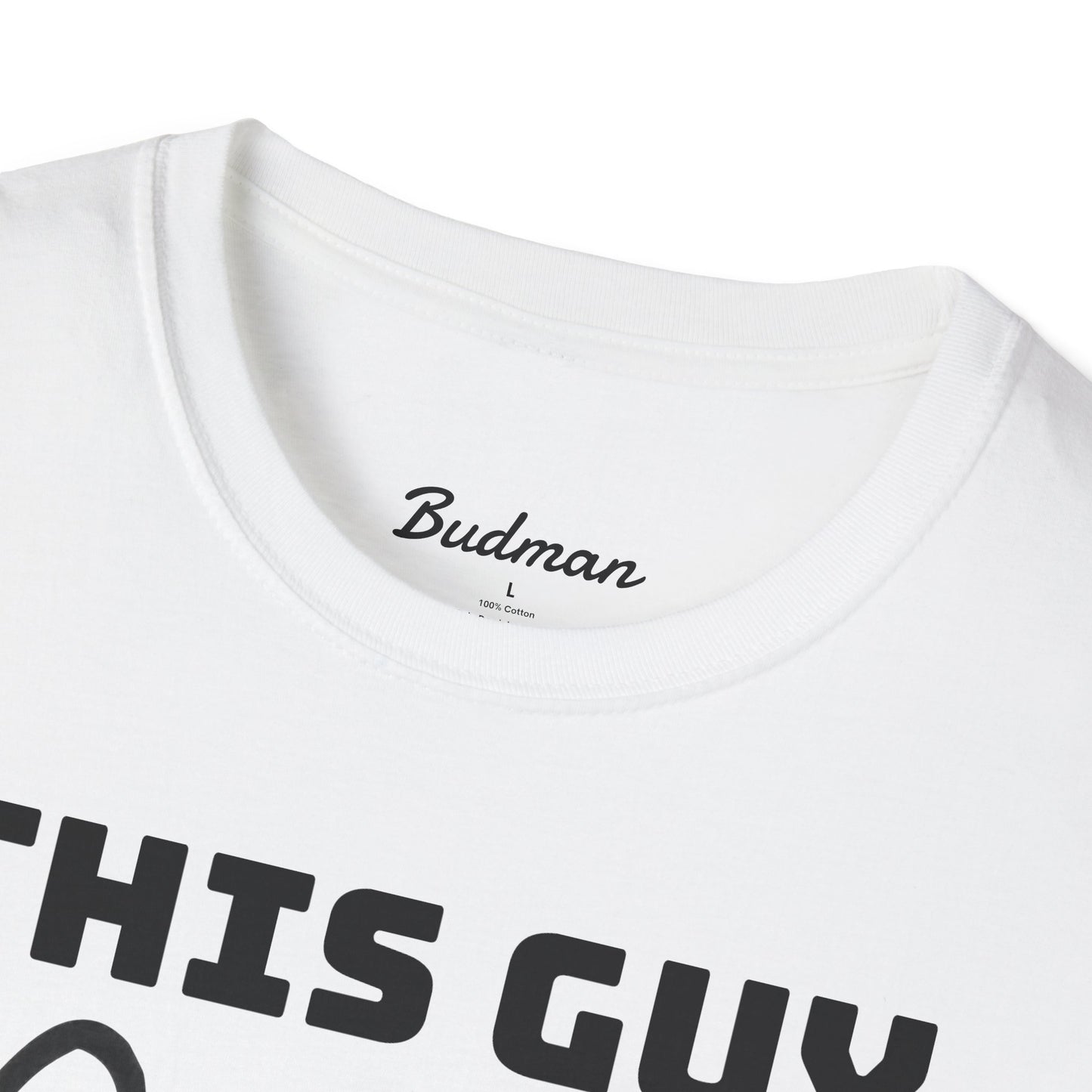 This guy needs bud Tee