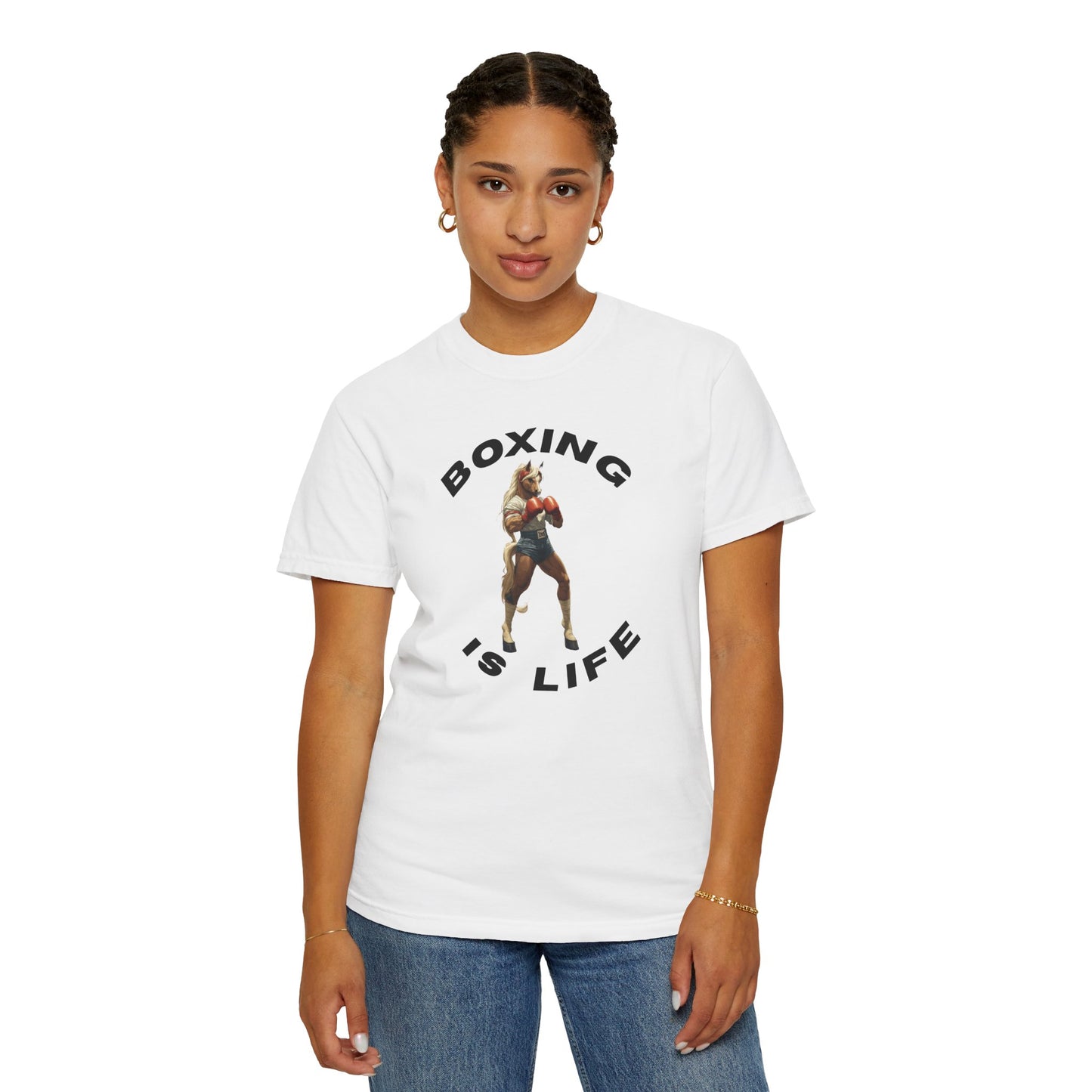 Boxing Is Life T-Shirt - Unisex Motivational Boxing Apparel