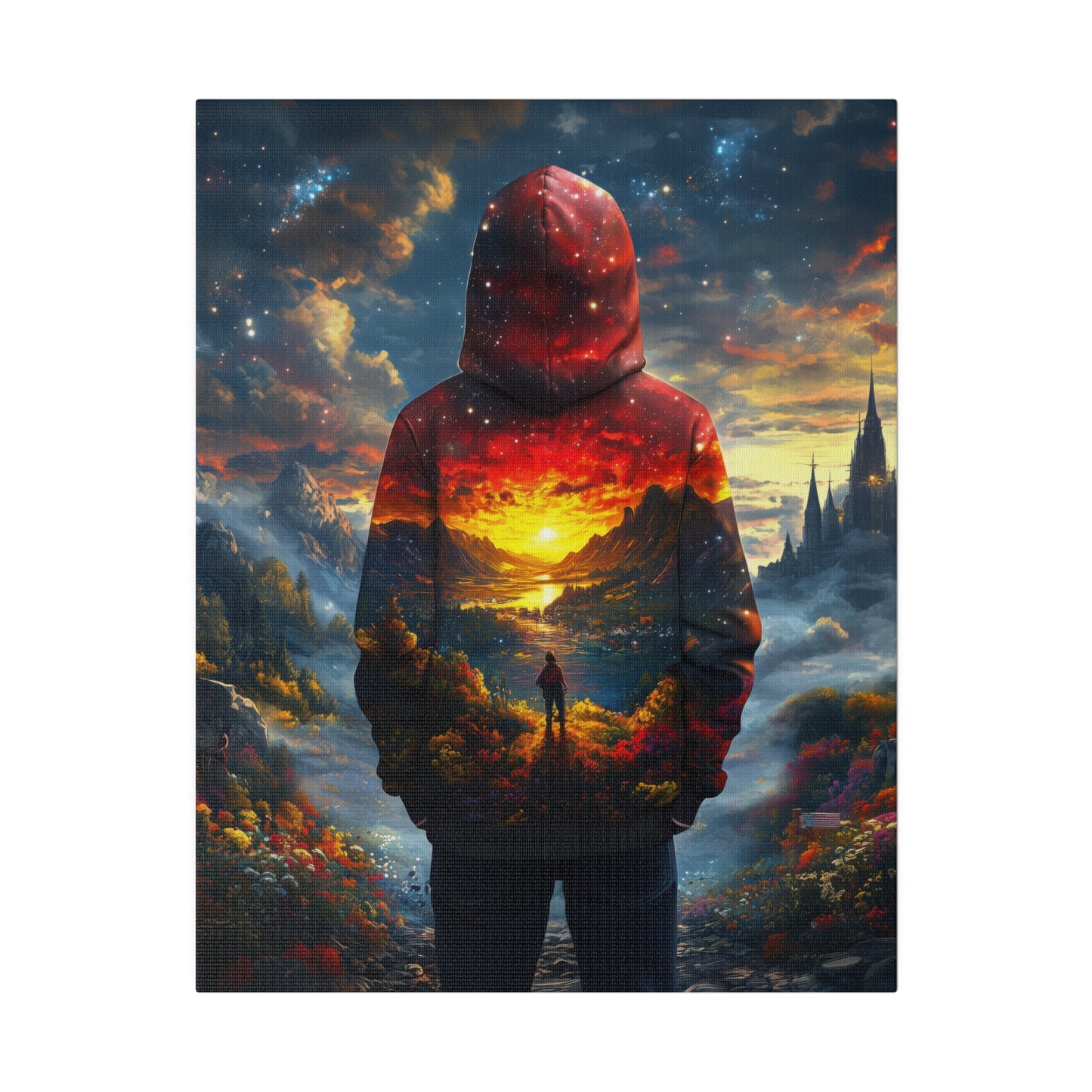 Hoodie Dreams Canvas Print