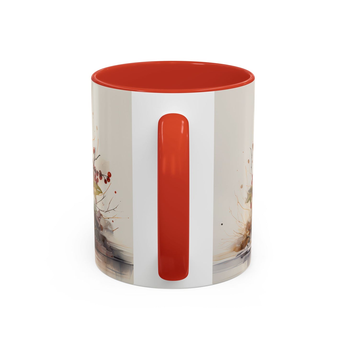 Festive Candlelight Christmas Mug