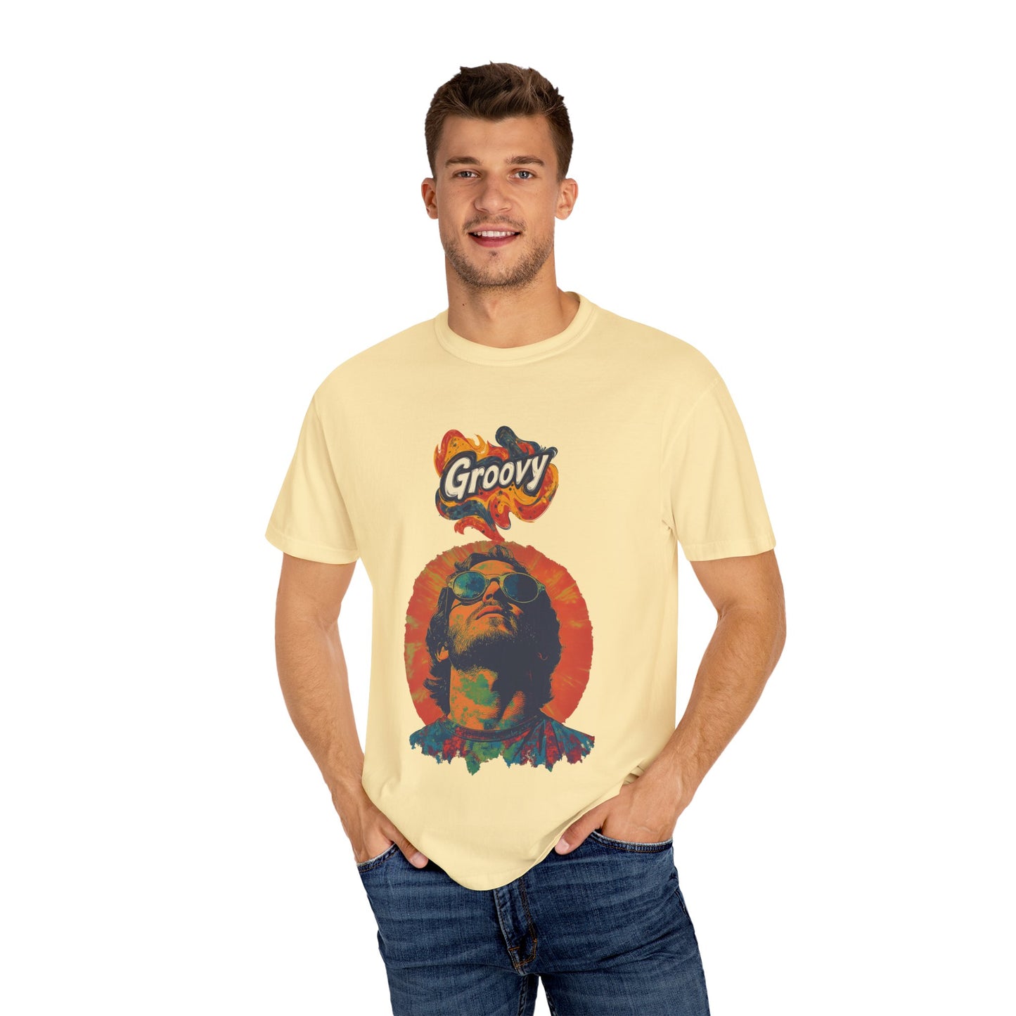 Groovy 1970s Inspired Unisex T-shirt