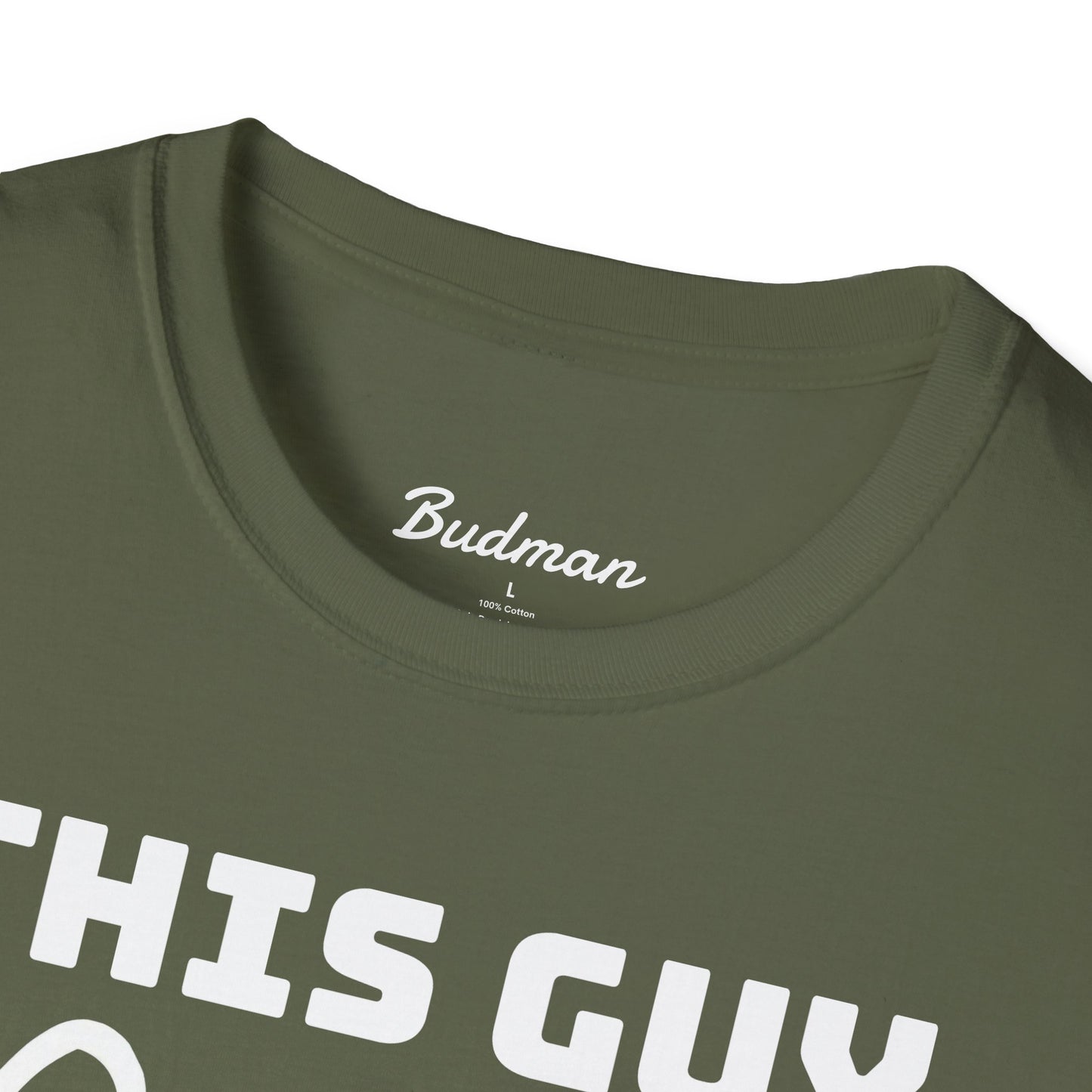 This guy needs bud Tee