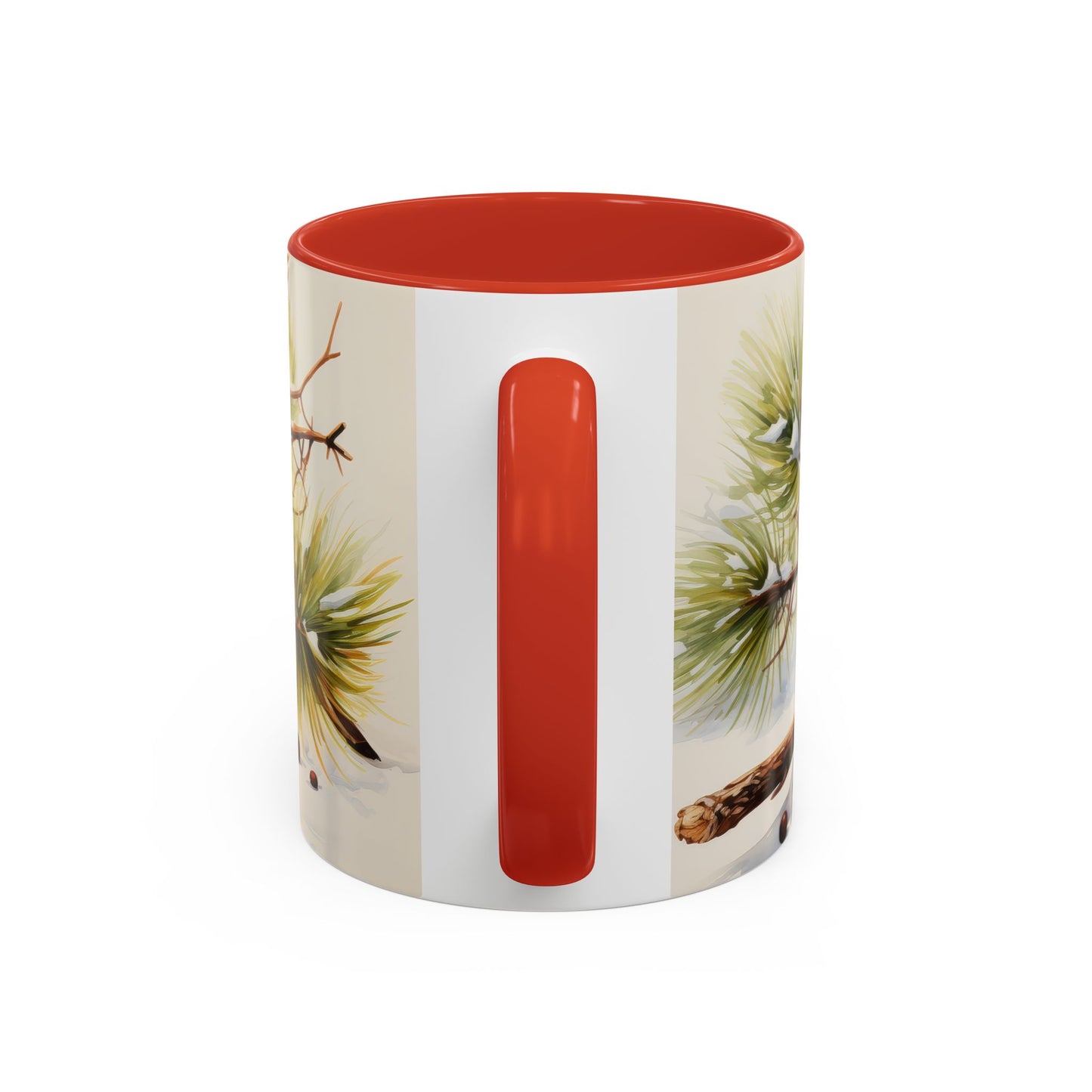 Rustic Winter Pinecone Mug