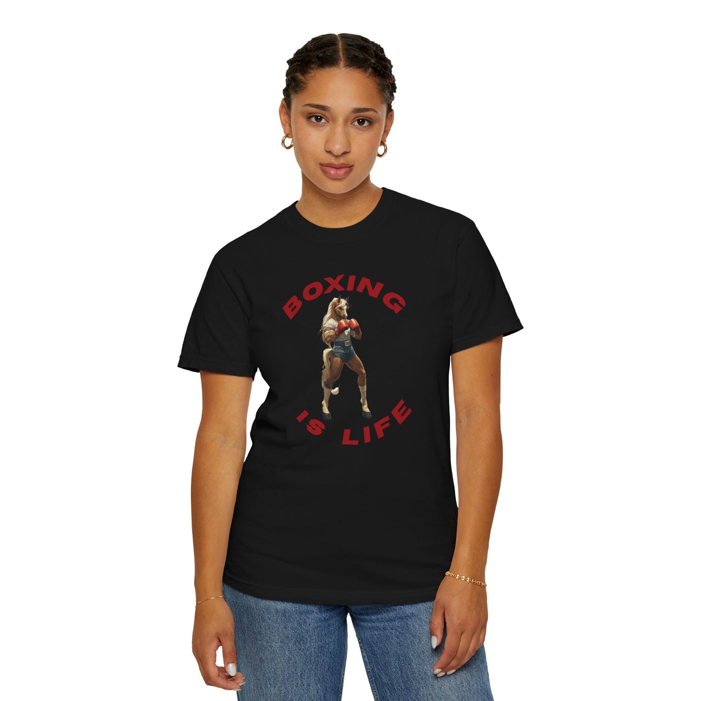 Boxing Is Life T-Shirt - Unisex Motivational Boxing Apparel