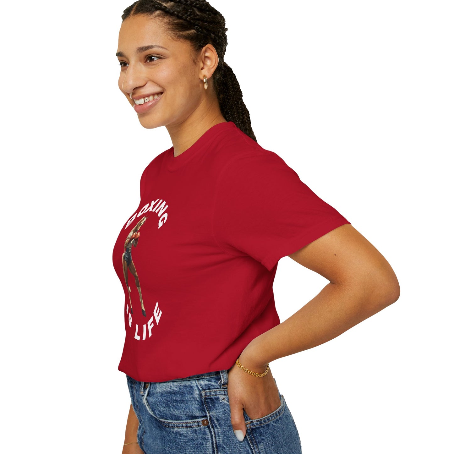 Boxing Is Life T-Shirt - Unisex Motivational Boxing Apparel