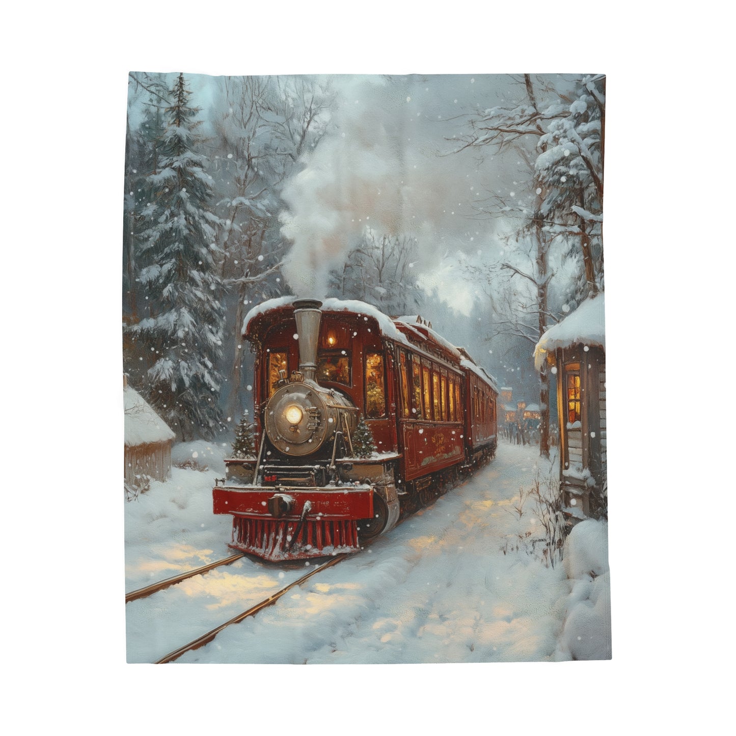 Winter Wonderland Express Blanket