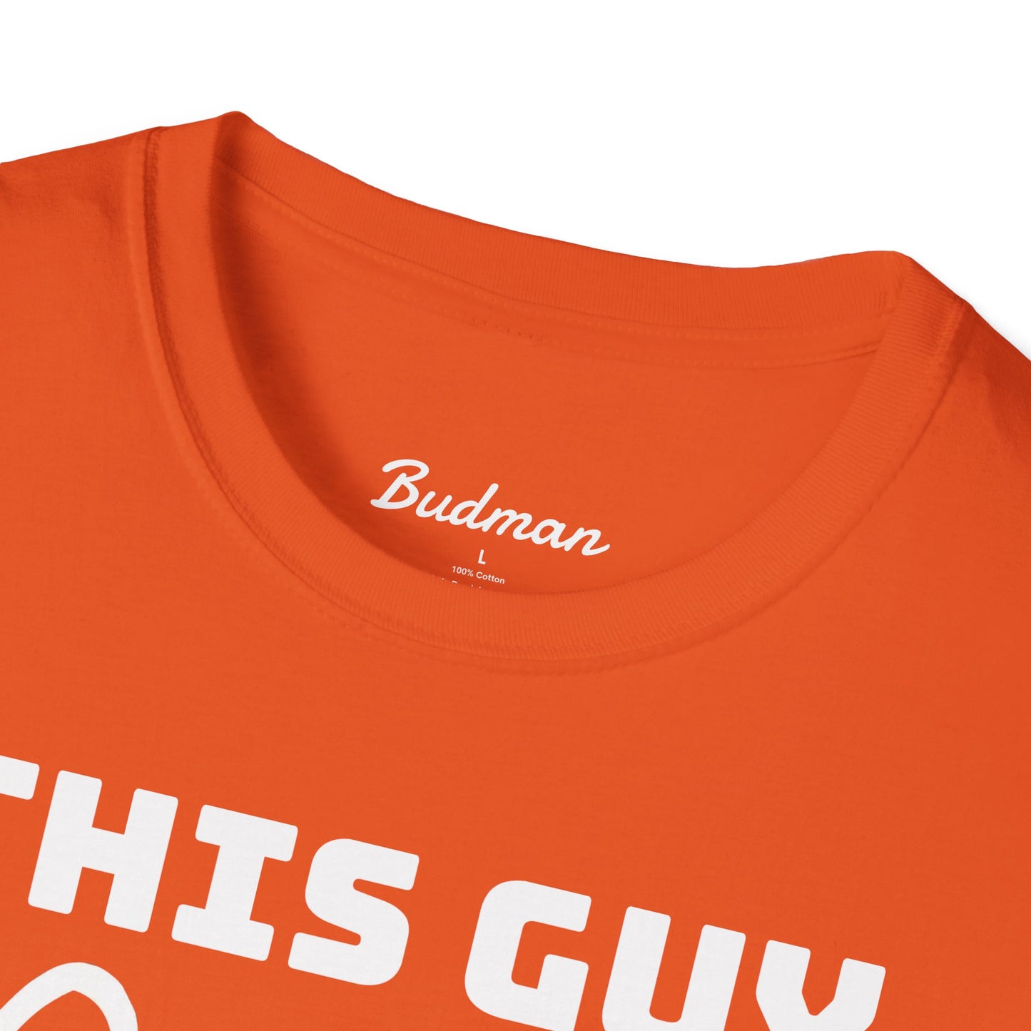This guy needs bud Tee