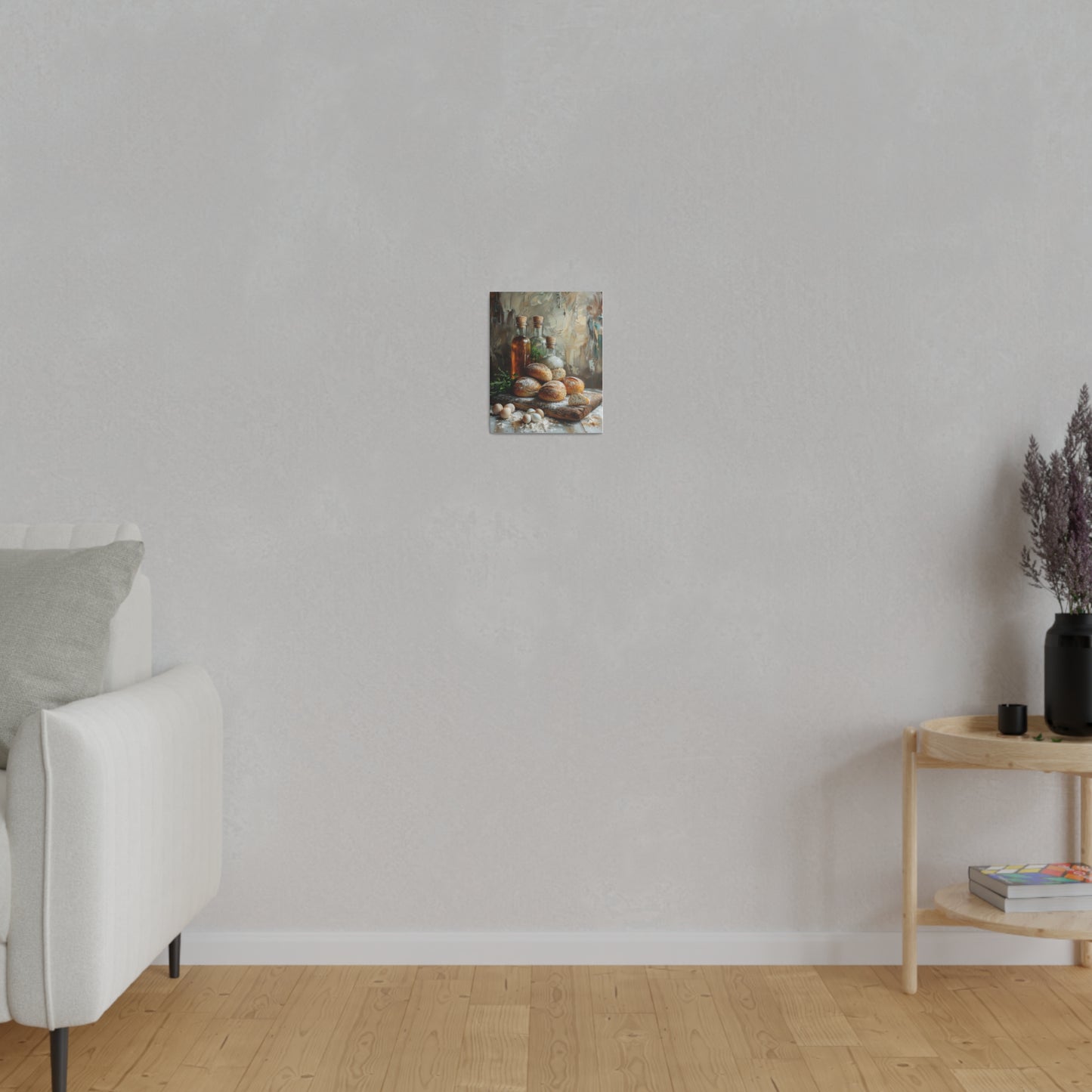 Bread and Oil Canvas Print