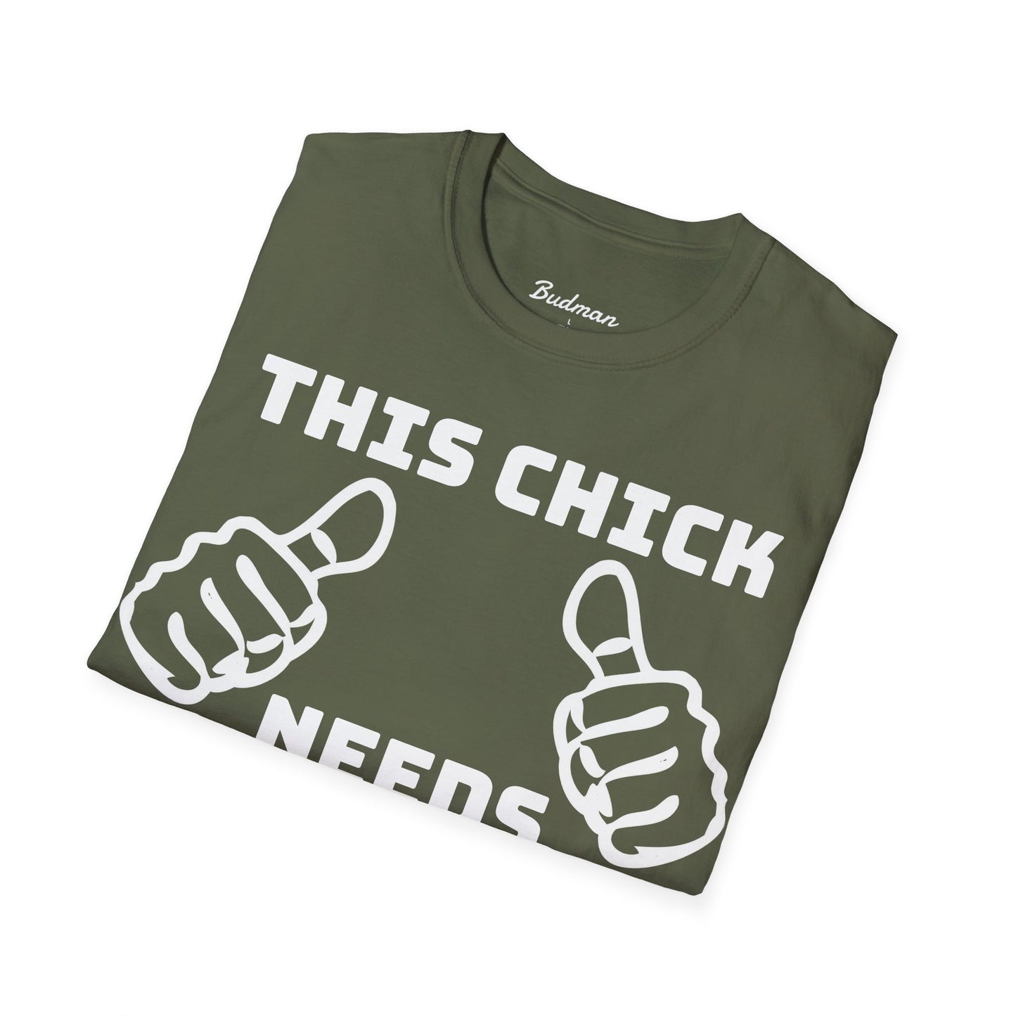 This Chick Needs Bud tee