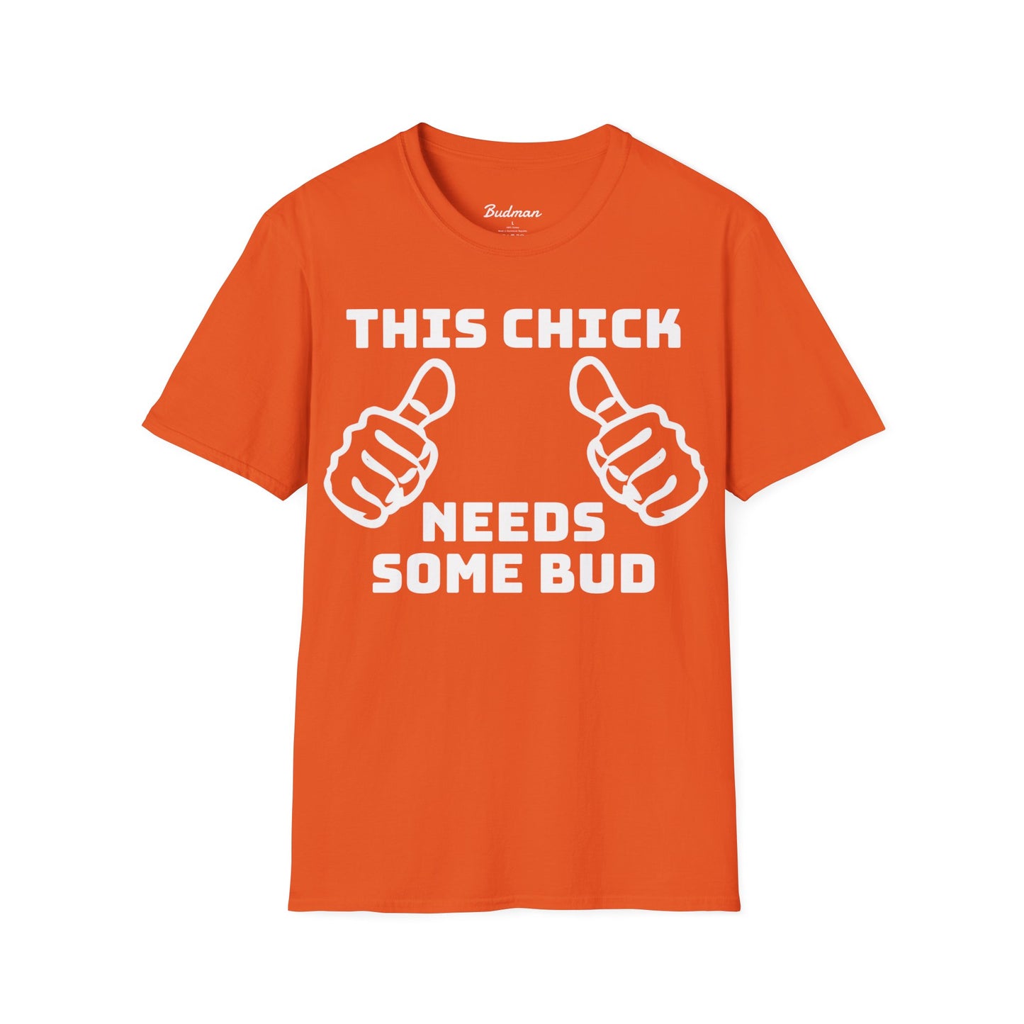 This Chick Needs Bud tee