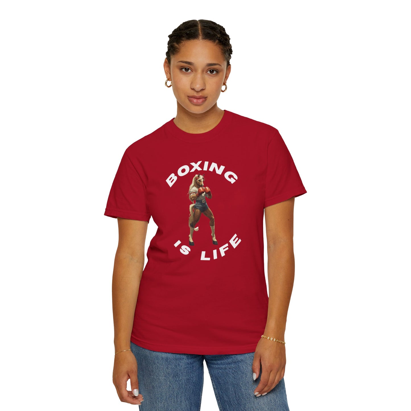 Boxing Is Life T-Shirt - Unisex Motivational Boxing Apparel