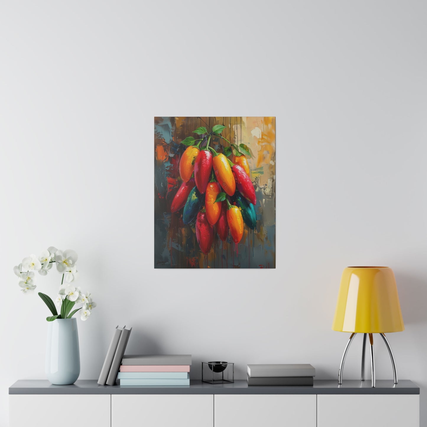 Pepper Bundle Canvas Print