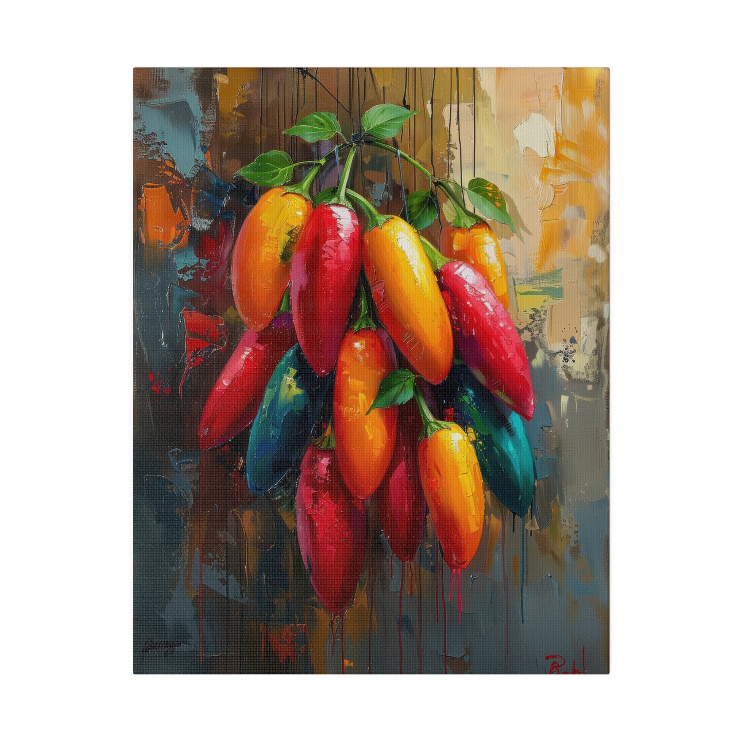 Pepper Bundle Canvas Print