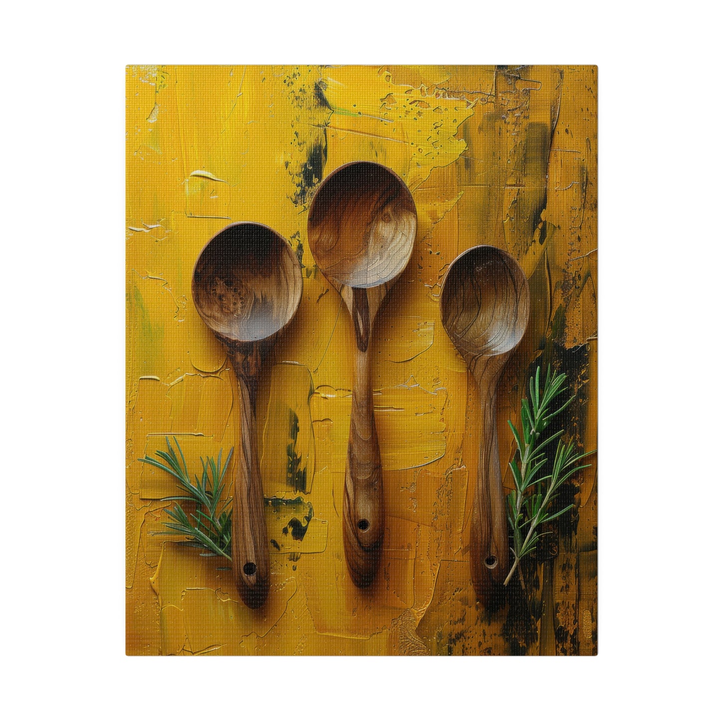 Cooking Spoons Canvas Print