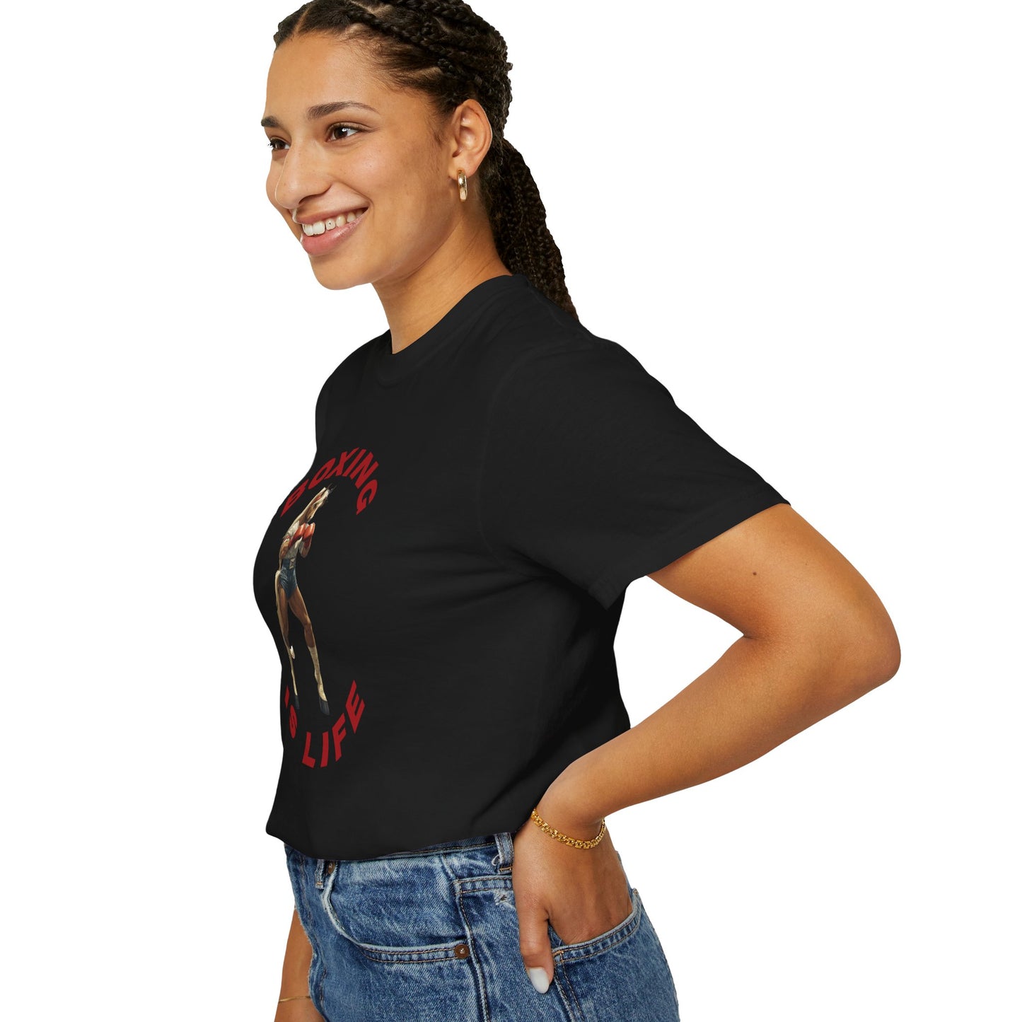 Boxing Is Life T-Shirt - Unisex Motivational Boxing Apparel