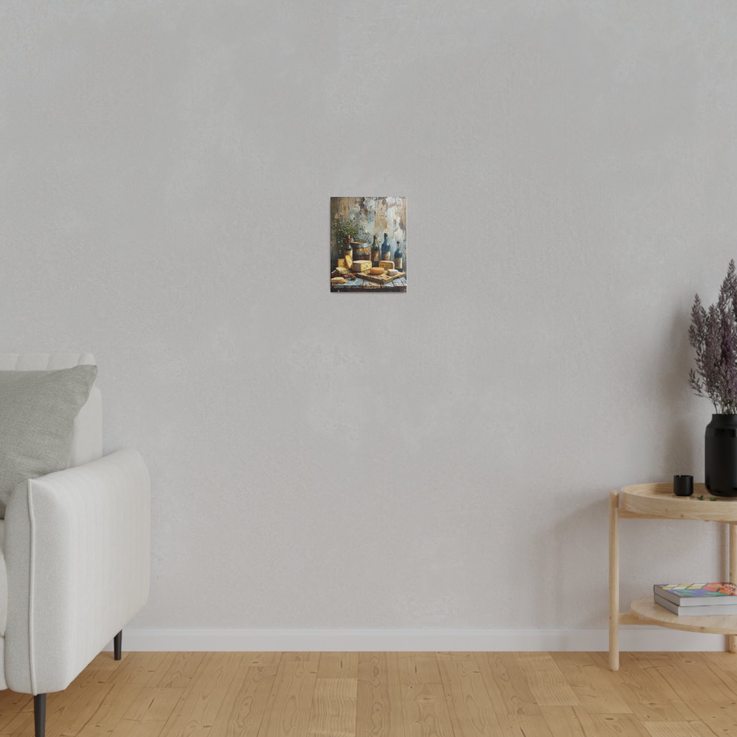 Cheese and Wine Canvas print