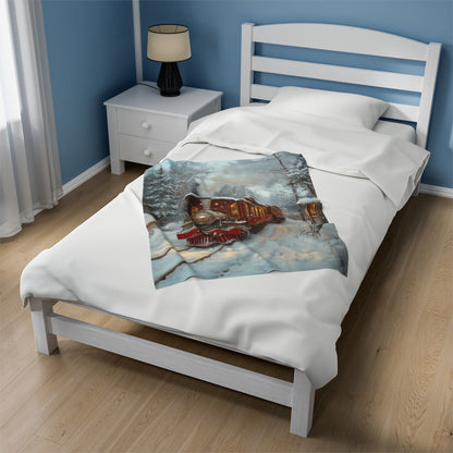 Winter Wonderland Express Blanket