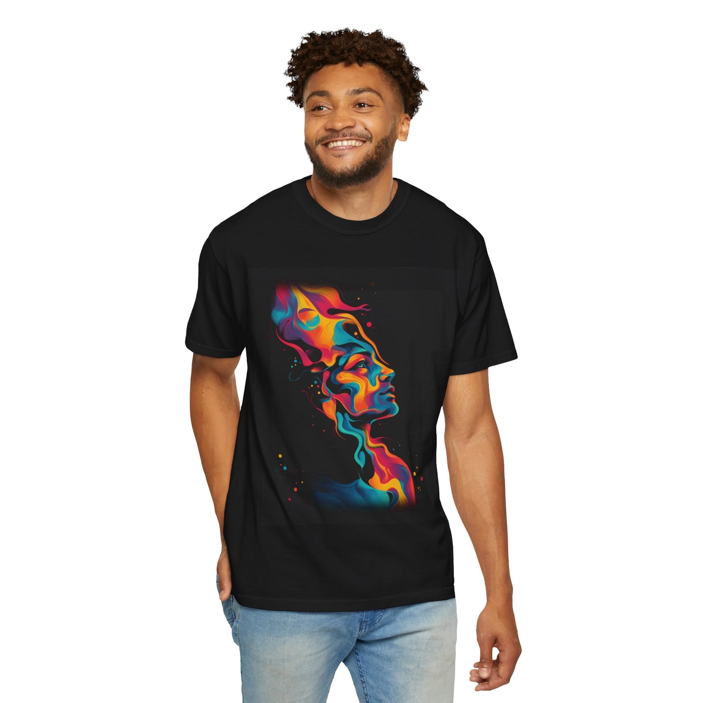 Abstract Face Unisex T-shirt