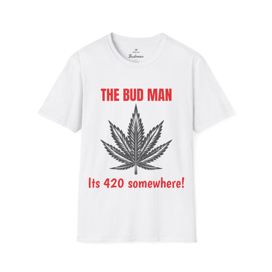 Budman "It's 420 Somewhere, Budshack!" Tee