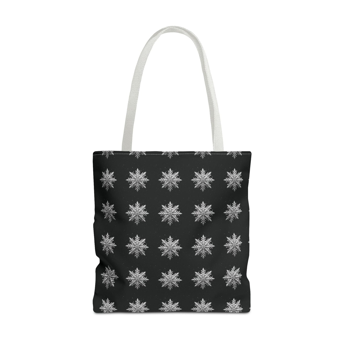 Midnight Snowflake Tote Bag