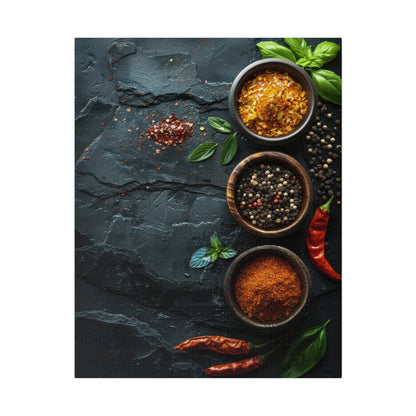 Spices Canvas Print