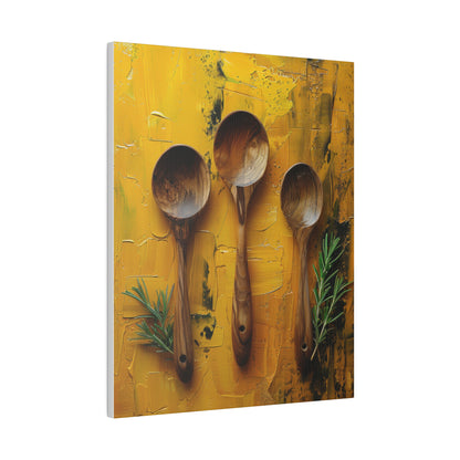 Cooking Spoons Canvas Print