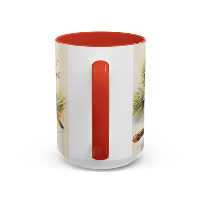 Rustic Winter Pinecone Mug