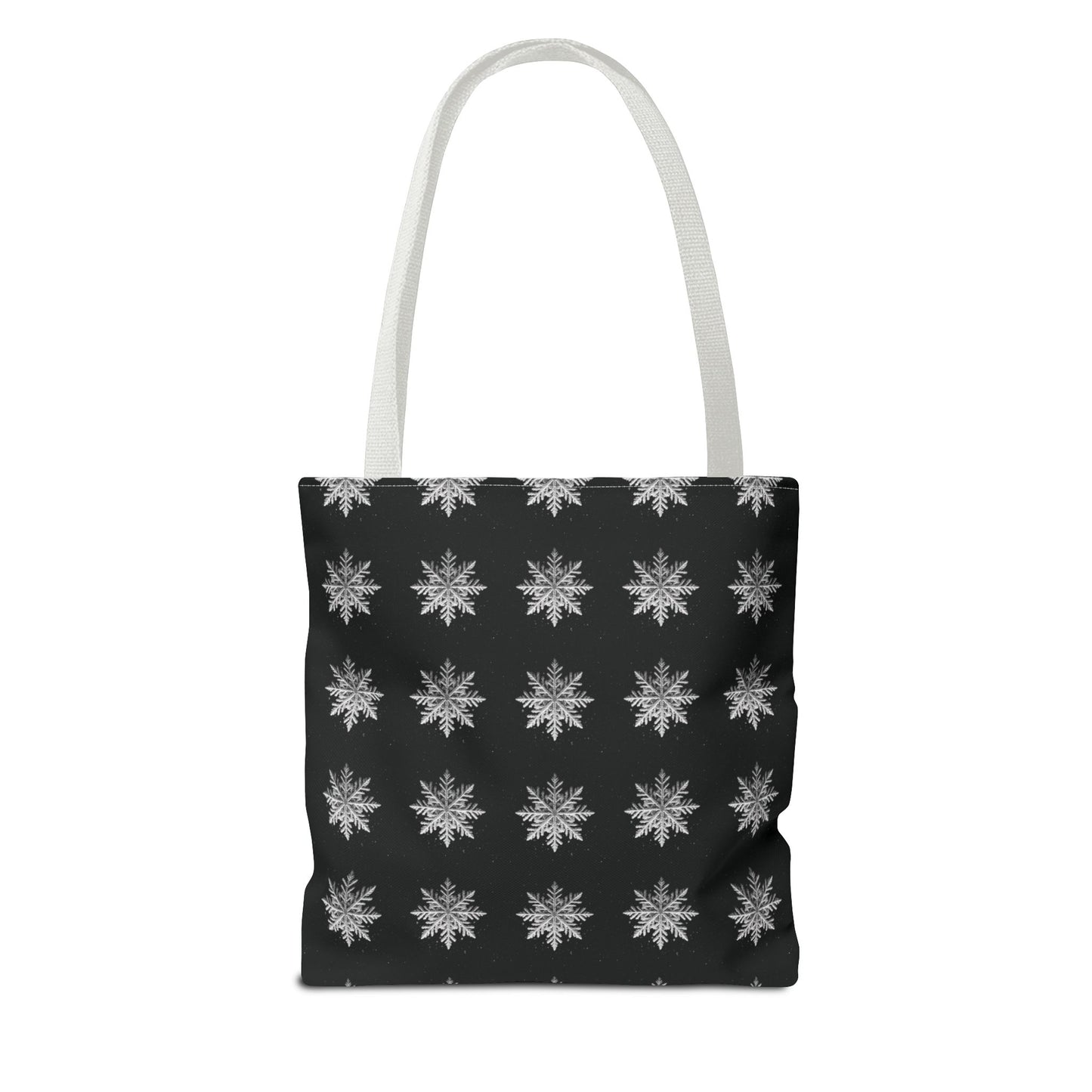 Midnight Snowflake Tote Bag
