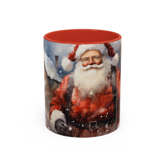 Classic Santa Christmas Mug