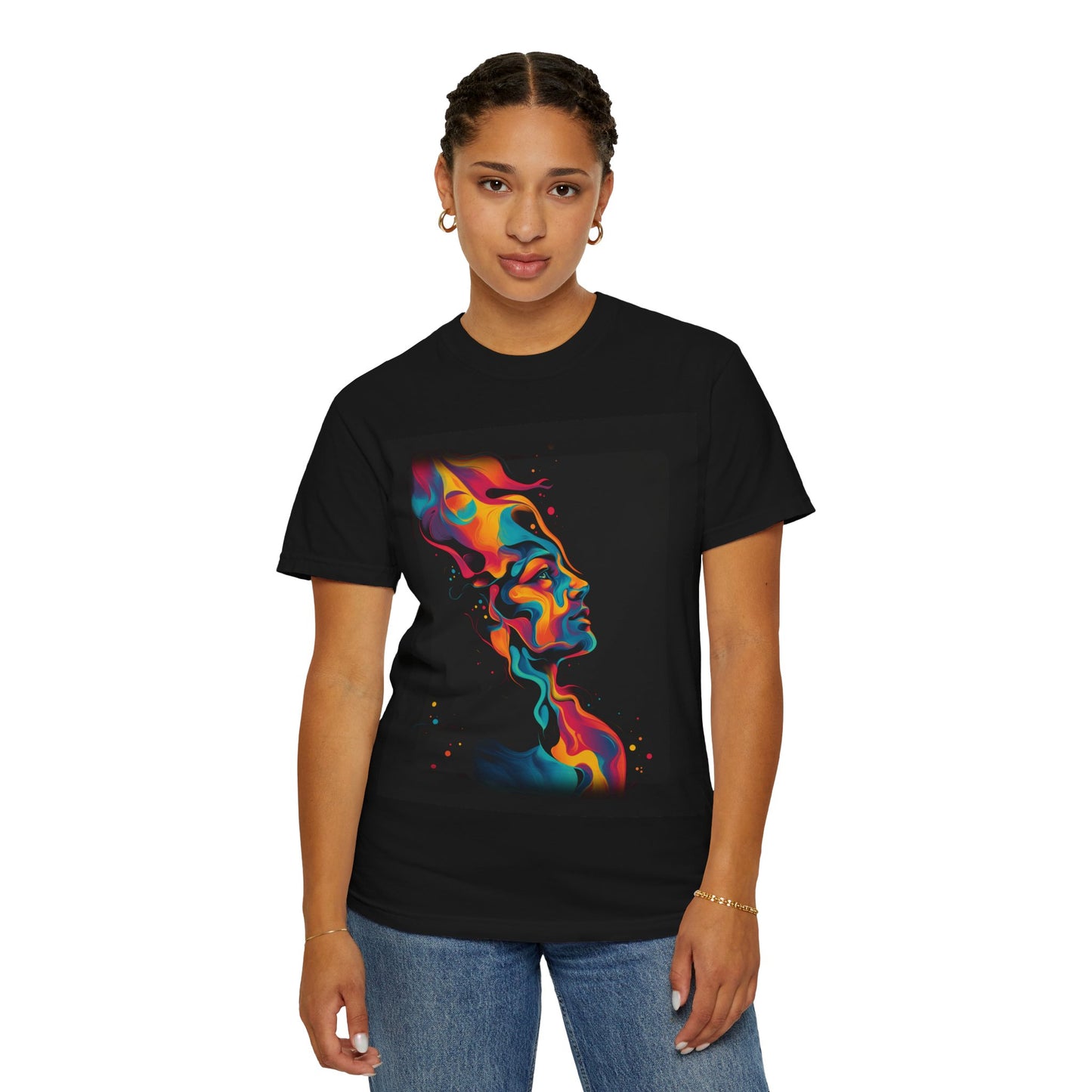 Abstract Face Unisex T-shirt