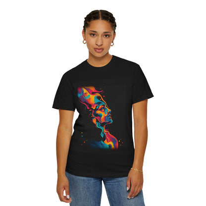 Abstract Face Unisex T-shirt