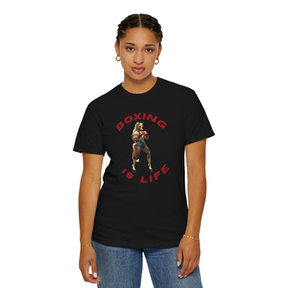 Boxing Is Life T-Shirt - Unisex Motivational Boxing Apparel