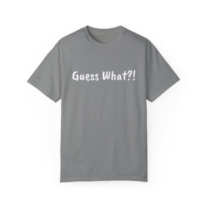 Unisex T-shirt Funny Guess What Chicken Butt Two Sided Design
