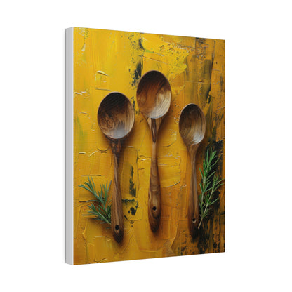 Cooking Spoons Canvas Print