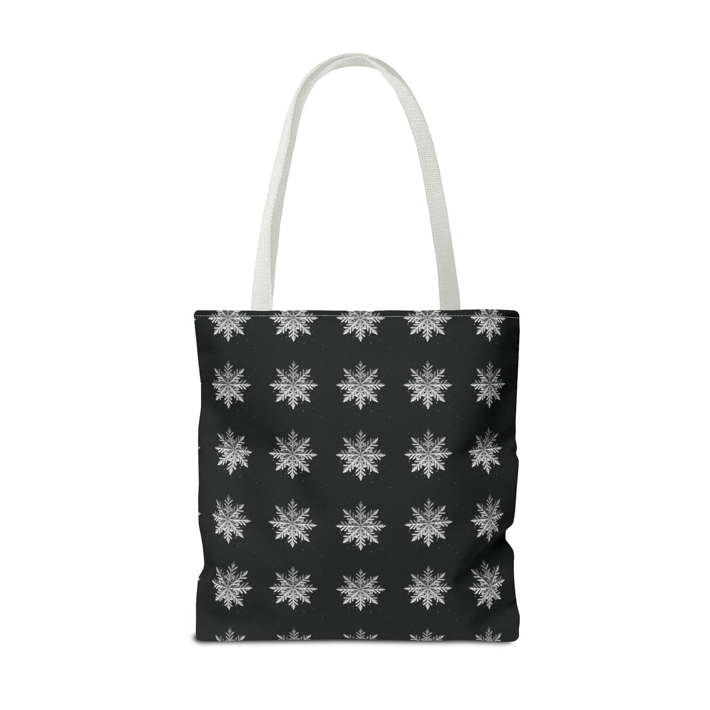 Midnight Snowflake Tote Bag
