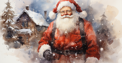 Classic Santa Christmas Mug