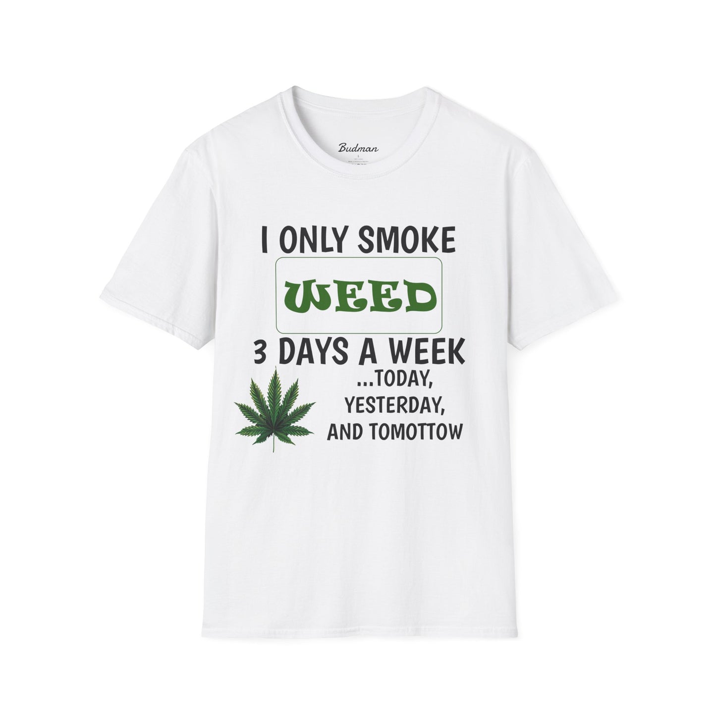 3 Days a Week Budman tee