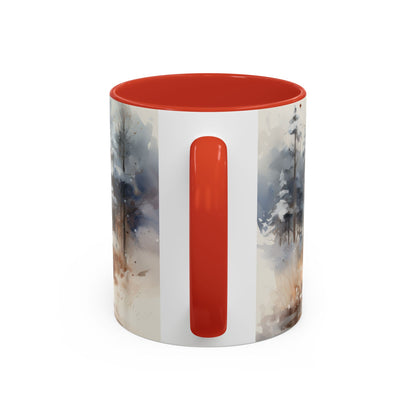 Majestic Winter Stag Mug
