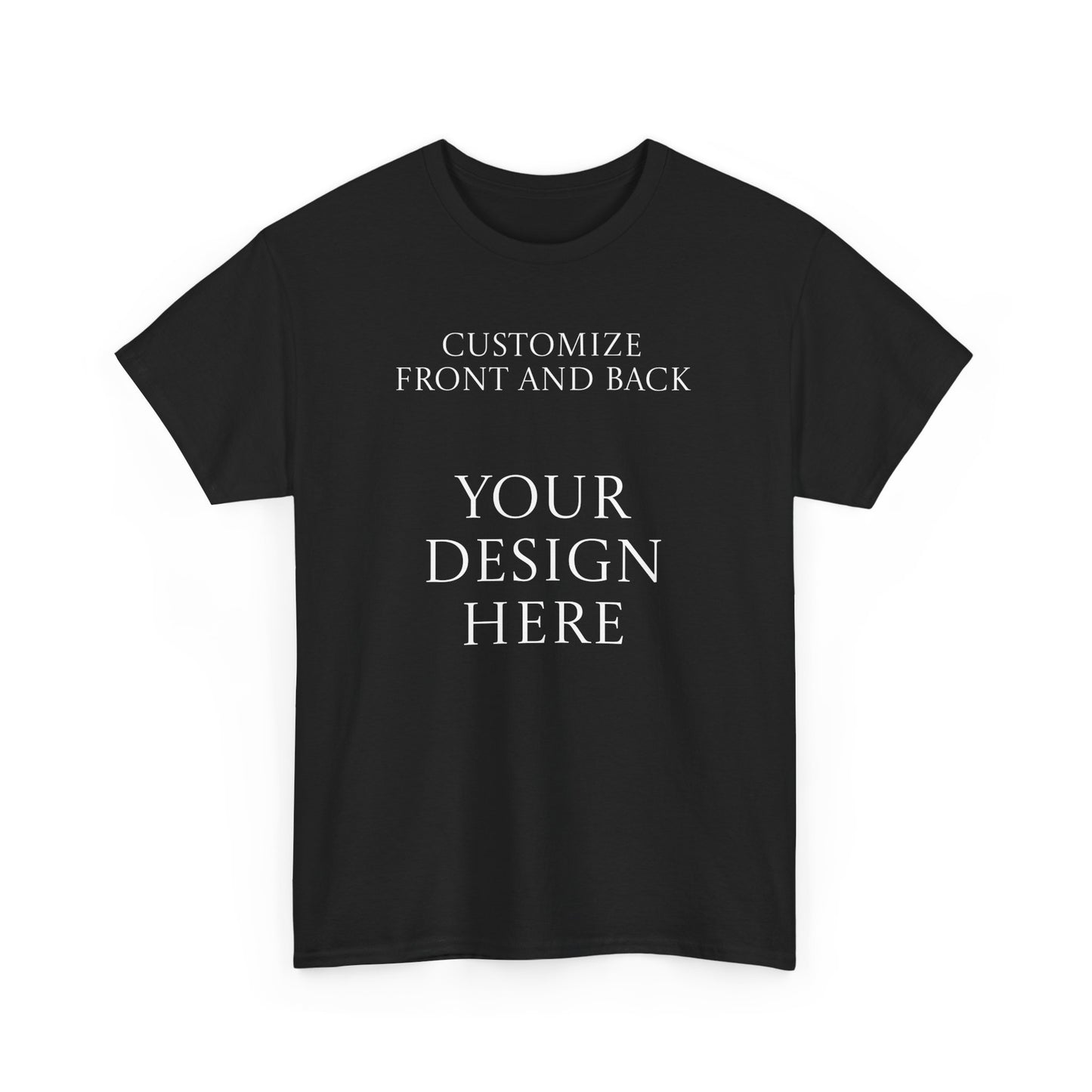 Custom Adult Unisex Heavy Cotton Tee