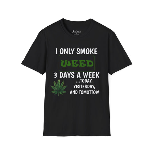 3 Days a Week Budman tee
