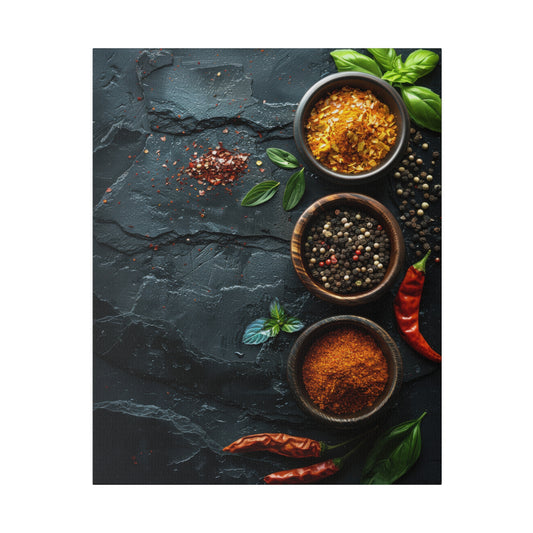 Spices Canvas Print