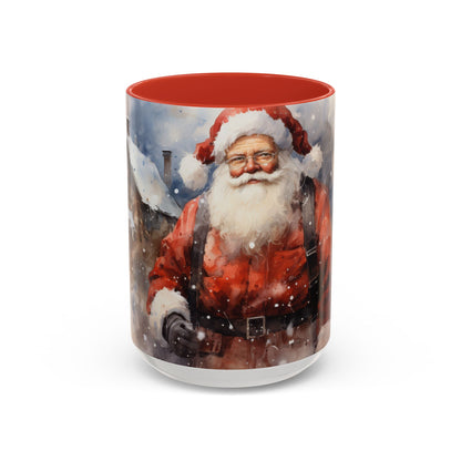 Classic Santa Christmas Mug