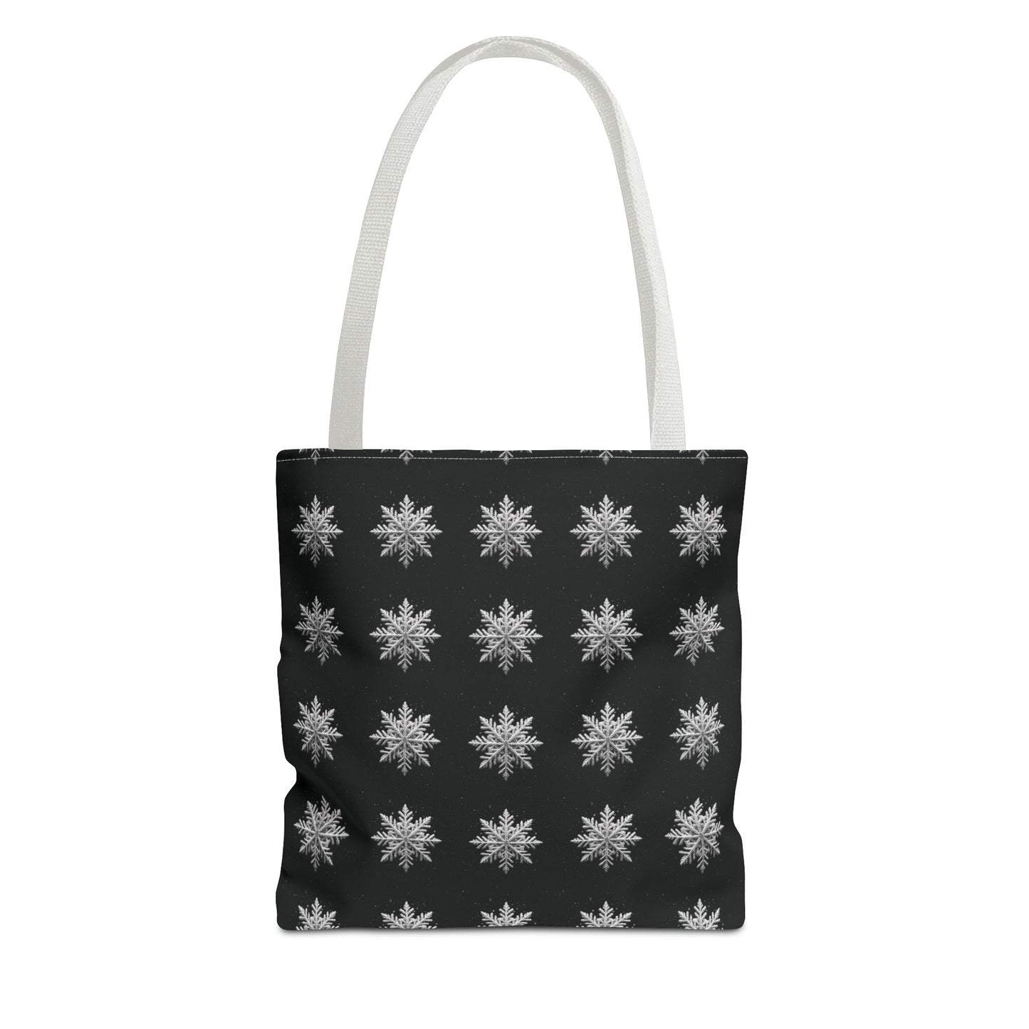 Midnight Snowflake Tote Bag