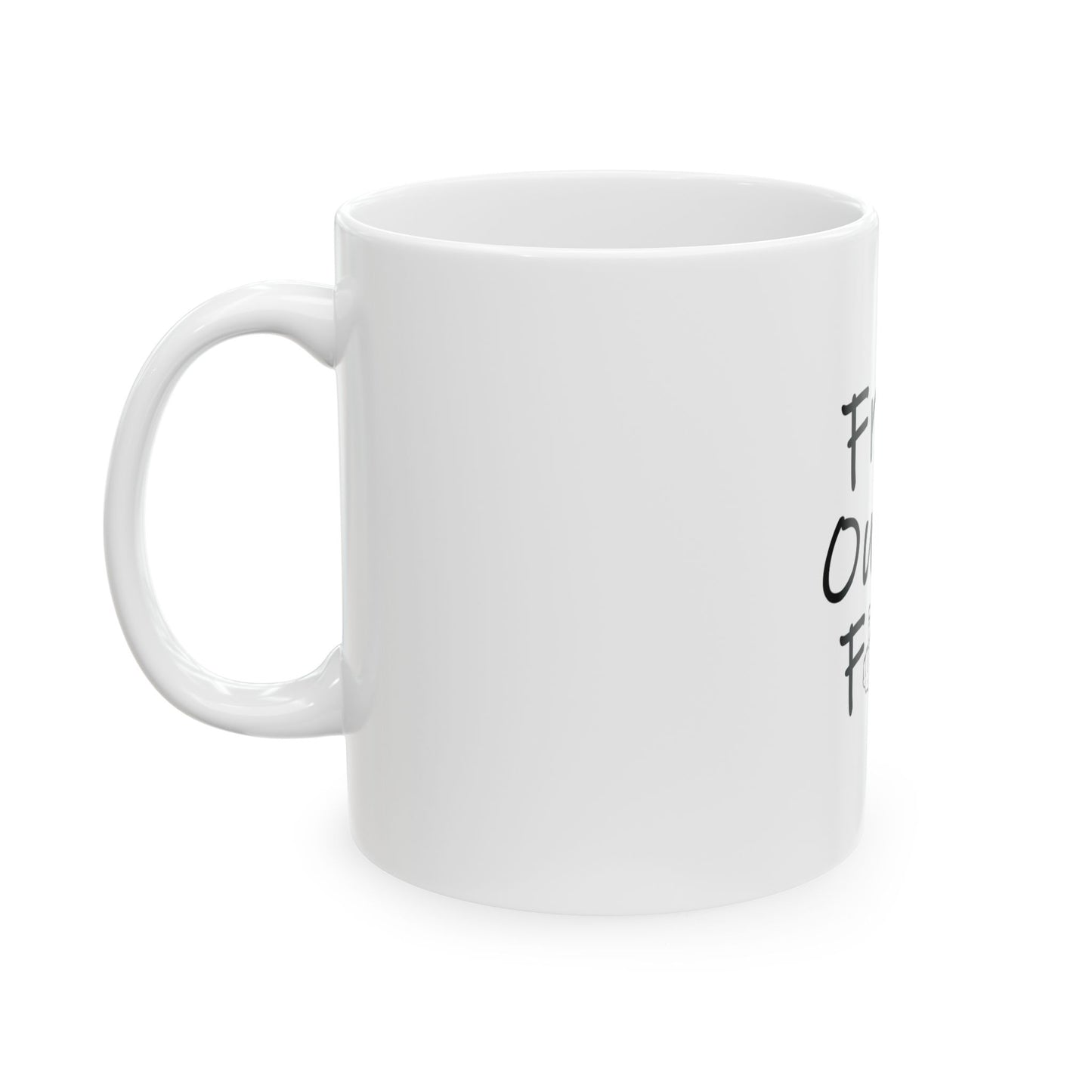 "Fresh Out of F*cks" Funny Coffee Mug – Bold Attitude for Caffeine Lovers