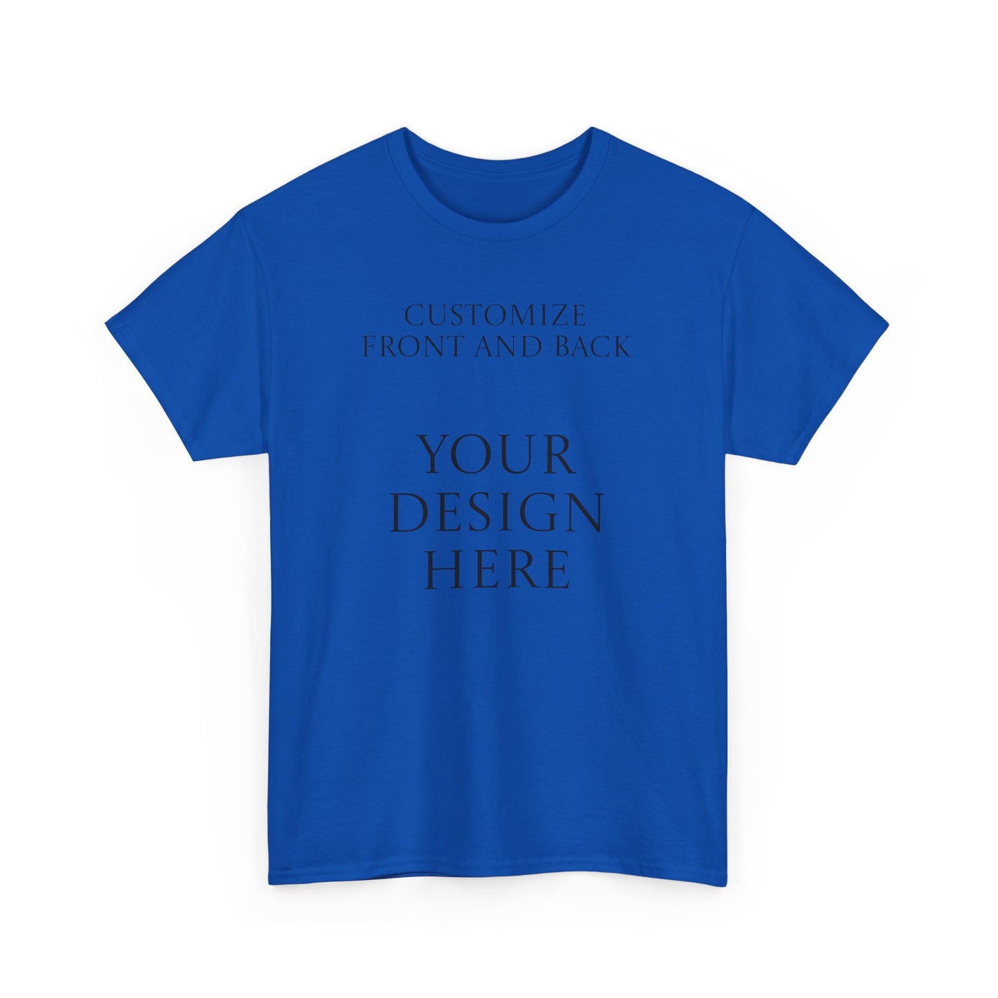 Custom Adult Unisex Heavy Cotton Tee