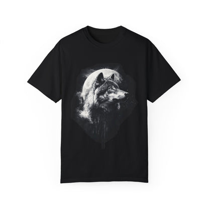 Wolf and Moon Unisex T-shirt