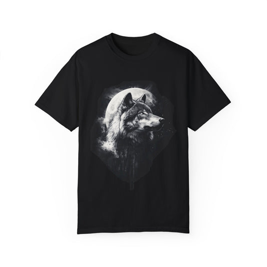 Wolf and Moon Unisex T-shirt
