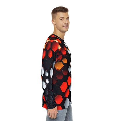 KDWB Men's Long Sleeve Shirt (AOP)